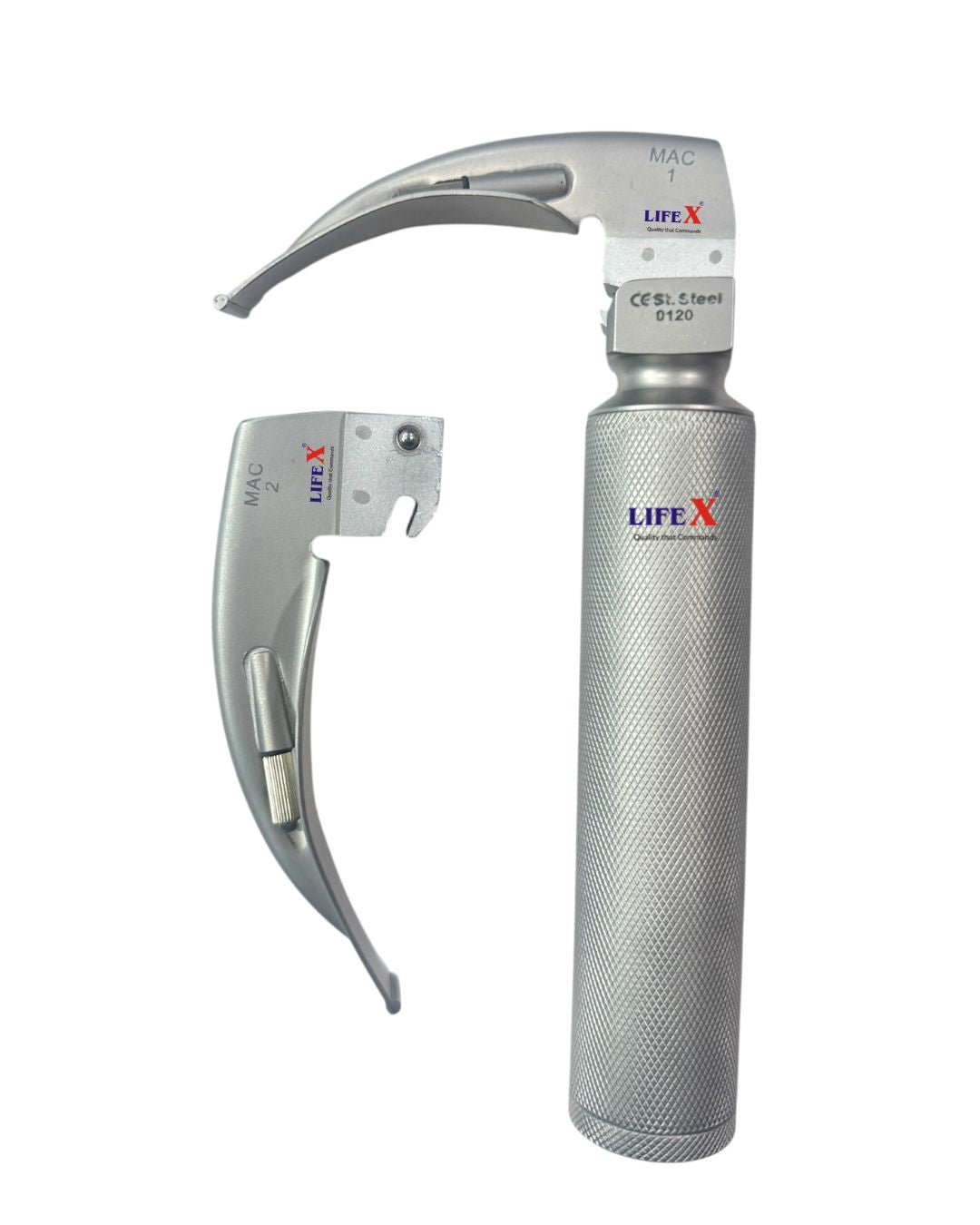 LIFEX Laryngoscope Macintosh SS 304 Deluxe - Global Surgicals