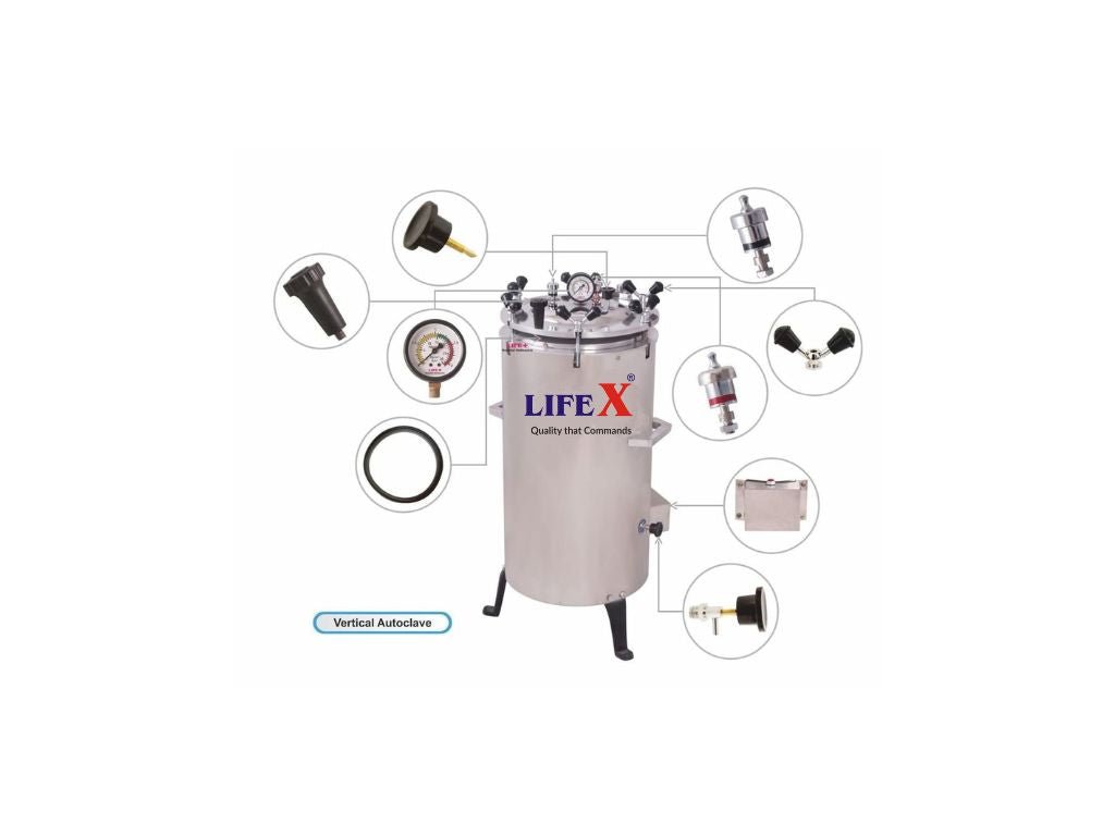 LifeX Low Water Cut off type Autoclave - Global Surgicals