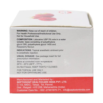 LIGNOSPAN O RASPBERRY FLAVOUR Ointment 35g - Global Surgicals