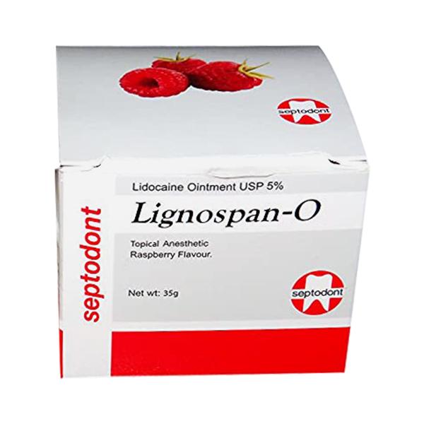 LIGNOSPAN O RASPBERRY FLAVOUR Ointment 35g - Global Surgicals