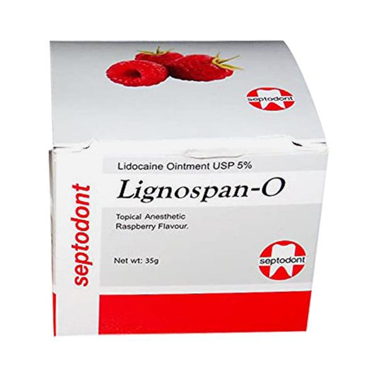 LIGNOSPAN O RASPBERRY FLAVOUR Ointment 35g - Global Surgicals