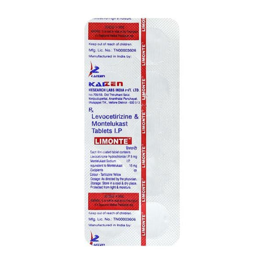 Limonte Tablet 10'S - Global Surgicals