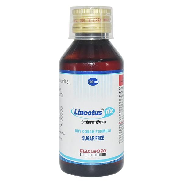 Lincotus DX Sugar Free Syrup 100ml - Global Surgicals