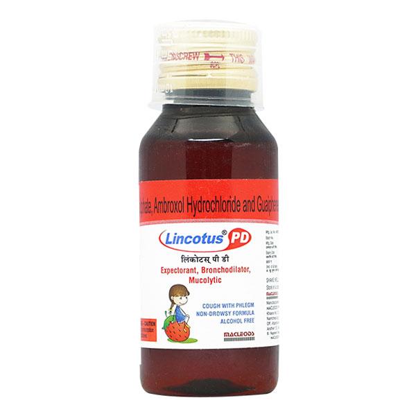 LINCOTUS PD Expectorant 60ml - Global Surgicals