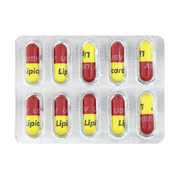 Lipicard 200mg Capsule 10'S - Global Surgicals