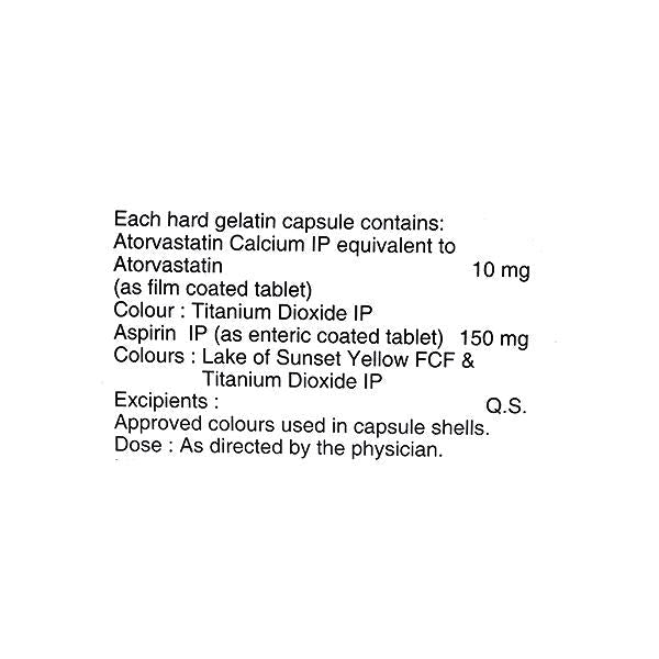 Lipicure AS 150mg Capsule 10'S - Global Surgicals