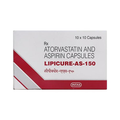 Lipicure AS 150mg Capsule 10'S - Global Surgicals