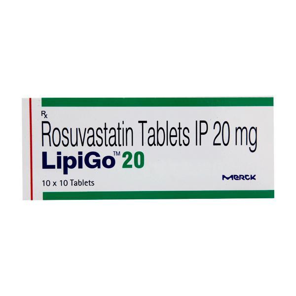 Lipigo 20mg Tablet 10'S - Global Surgicals