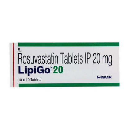 Lipigo 20mg Tablet 10'S - Global Surgicals