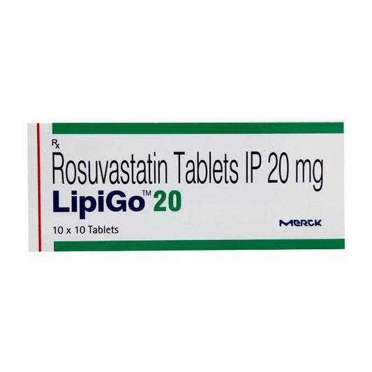 Lipigo 20mg Tablet 10'S - Global Surgicals