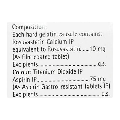 Lipigo A 10/75mg Capsule 10'S - Global Surgicals