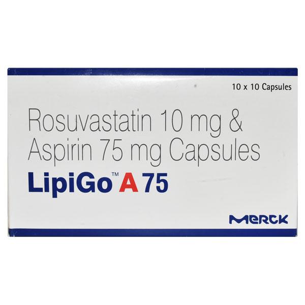 Lipigo A 10/75mg Capsule 10'S - Global Surgicals