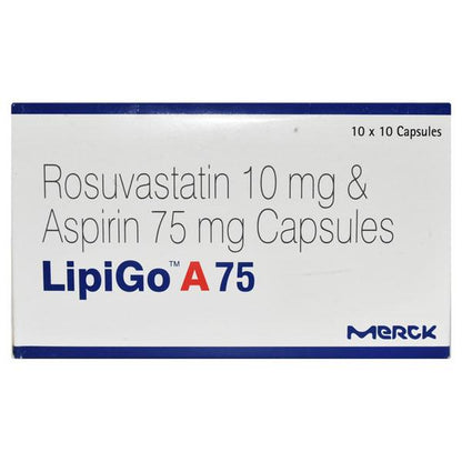 Lipigo A 10/75mg Capsule 10'S - Global Surgicals