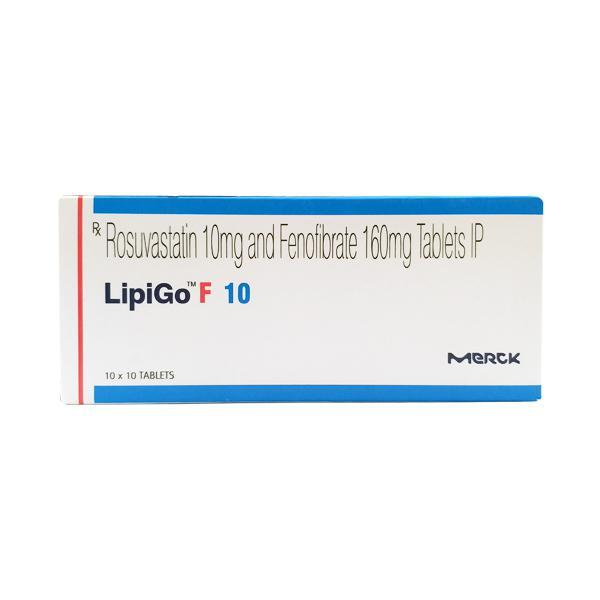 Lipigo F 10mg Tablet 10'S - Global Surgicals