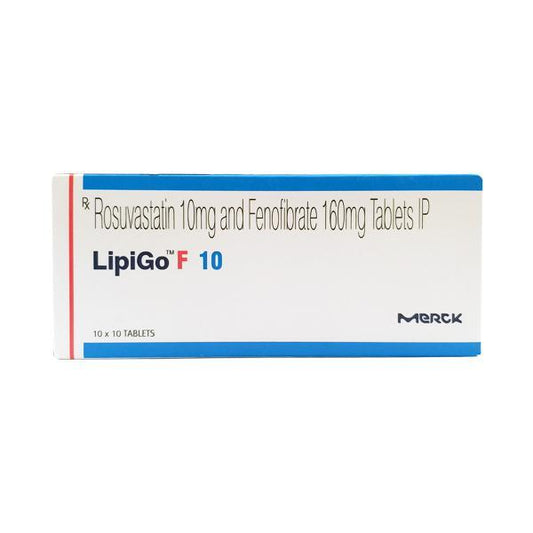 Lipigo F 10mg Tablet 10'S - Global Surgicals