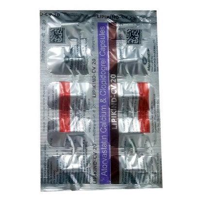 LIPIKIND CV 20 Capsule 10's - Global Surgicals
