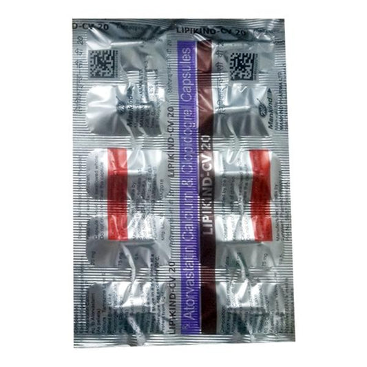 LIPIKIND CV 20 Capsule 10's - Global Surgicals