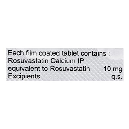 Lipirose 10mg Tablet 10'S - Global Surgicals