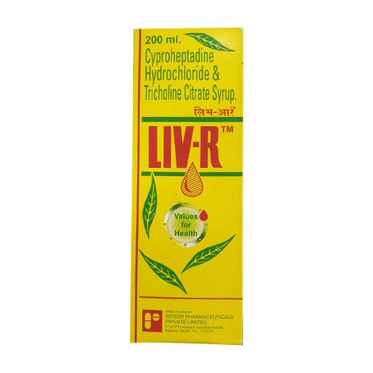 LIV R Syrup 200ml - Global Surgicals