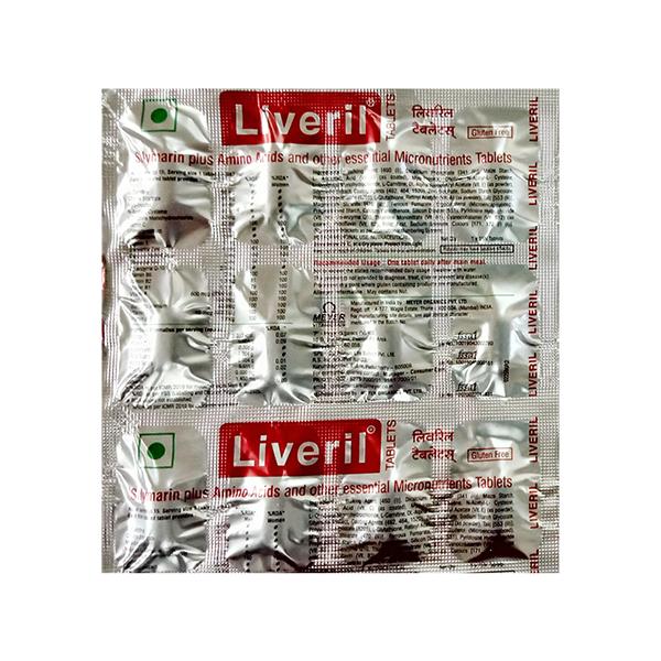 LIVERIL GLUTEN FREE Tablet 15's - Global Surgicals