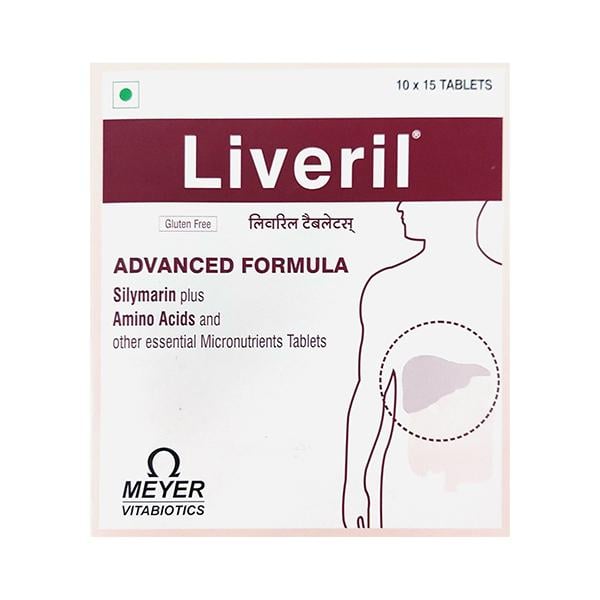 LIVERIL GLUTEN FREE Tablet 15's - Global Surgicals