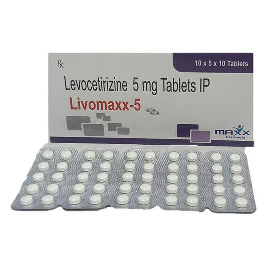 LIVOMAXX 5 Tablet 10's - Global Surgicals