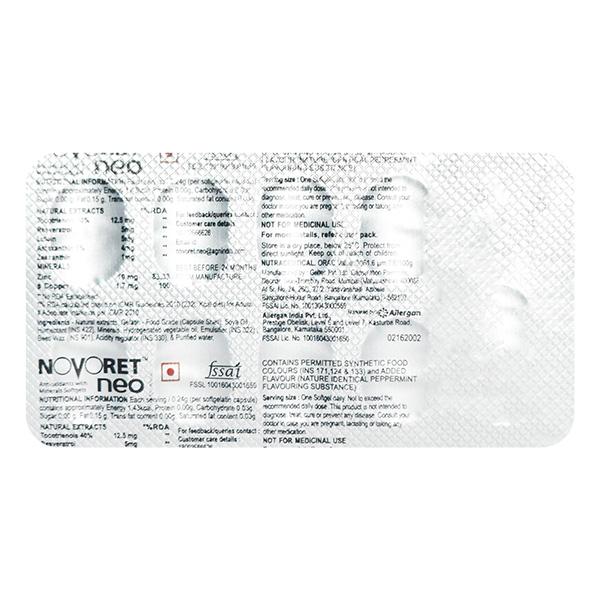 Novoret Neo Softgel 10'S