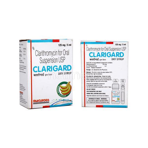 Clarigard 125 Banana Flavour Dry Syrup 30ml