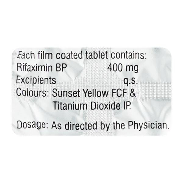 Rifagut 400mg Tablet 10'S