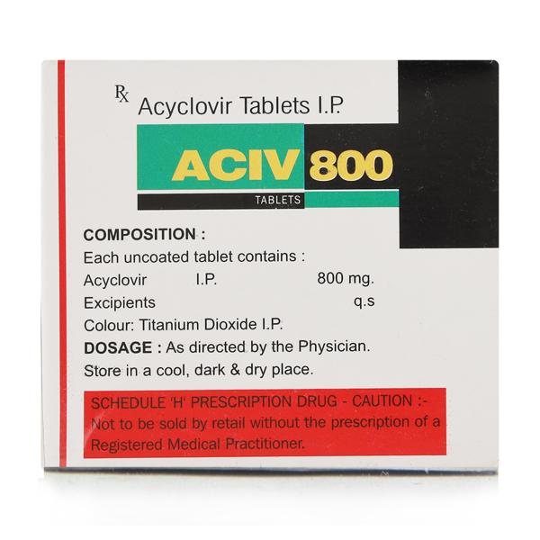 ACIV 800mg Tablet 10's