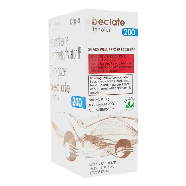 Beclate 200 Inhaler 200Md