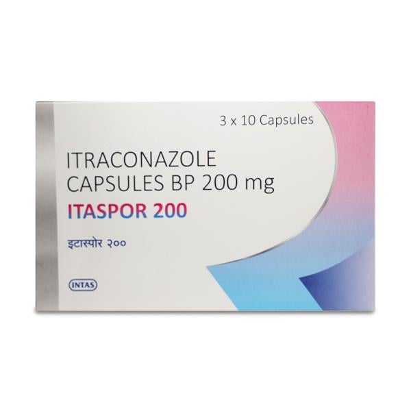 ITASPOR 200 Capsule 10's