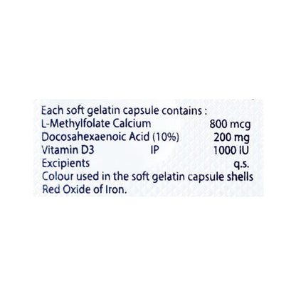 LMFOLATE 2D Softgels 10's - Global Surgicals