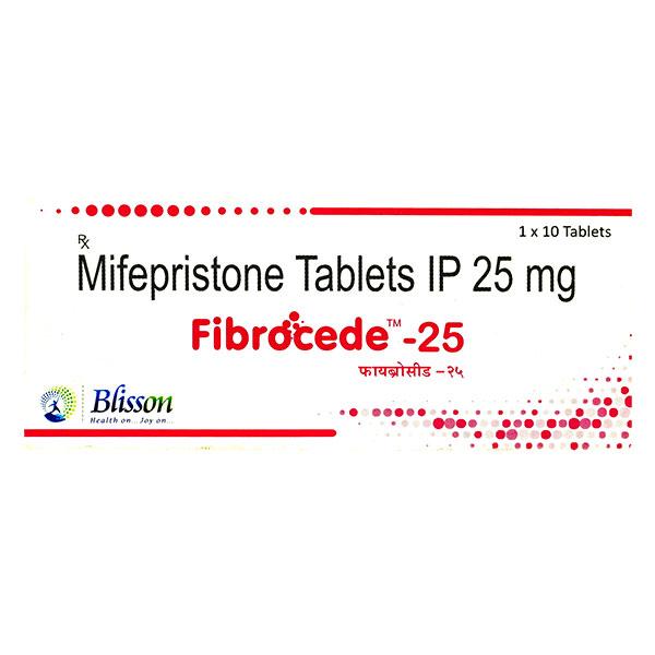 FIBROCEDE 25mg Tablet 10's