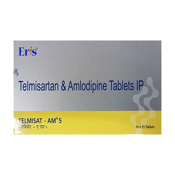 TELMISAT AM 5 Tablet 15's