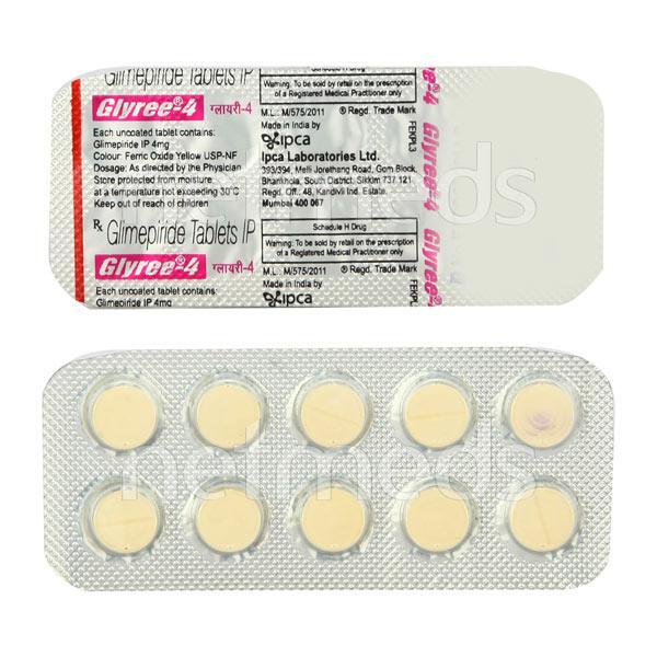 Glyree 4mg Tablet 10'S