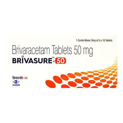 BRIVASURE 50 Tablet 10's