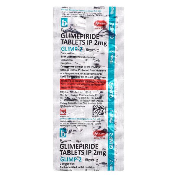 GLIMP 2 Tablet 10's