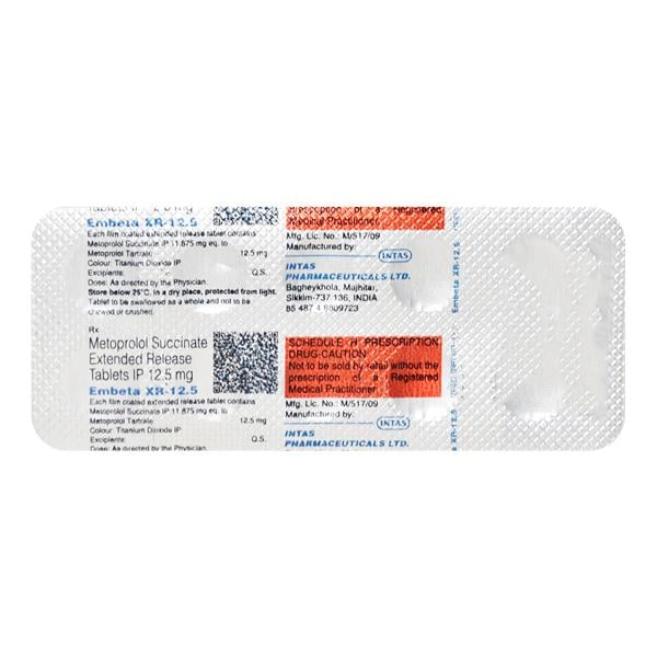 Embeta XR 12.5mg Tablet 10'S