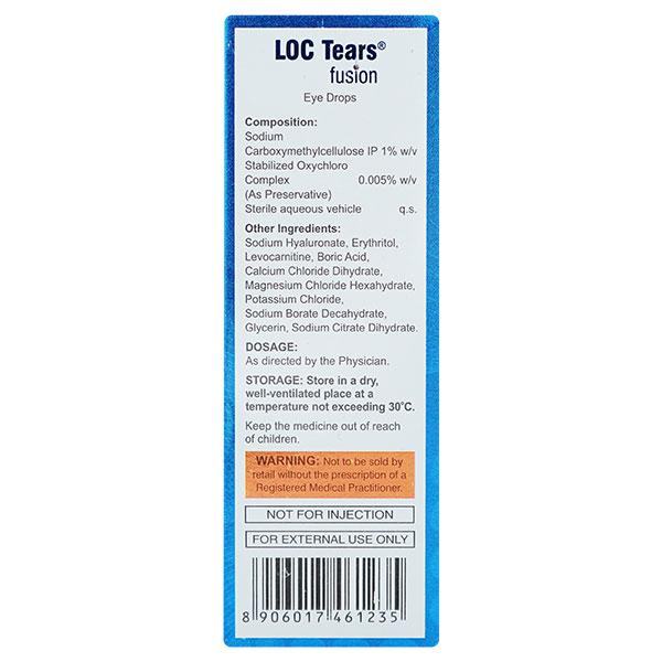 LOC Tears Fusion Eye Drops 10ml - Global Surgicals