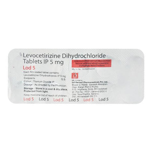 LOD 5 Tablet 10's - Global Surgicals