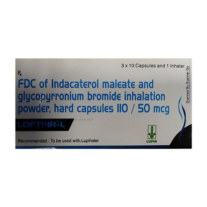 LOFTAIR L (WITH INHALER) Capsule 3X10's - Global Surgicals