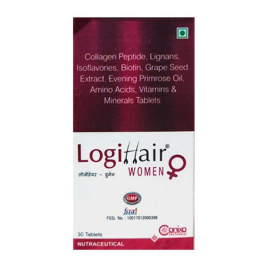 LOGIHAIR WOMEN Tablet 30's - Global Surgicals