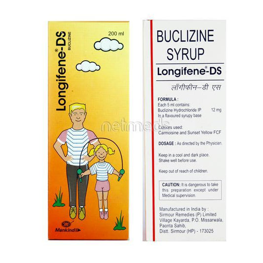 Longifene DS Syrup 200ml - Global Surgicals