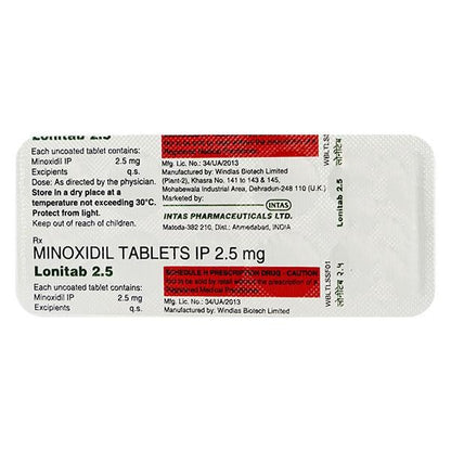 LONITAB 2.5 Tablet 10's - Global Surgicals
