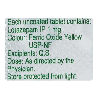 Lopez 1mg Tablet 10'S - Global Surgicals