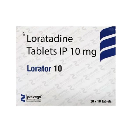 LORATOR 10 Tablet 10's - Global Surgicals