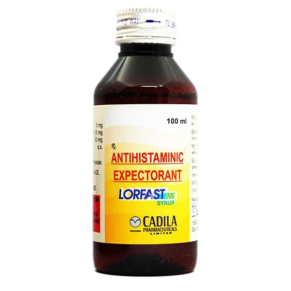 Lorfast AM Syrup 100ml - Global Surgicals