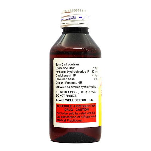Lorfast AM Syrup 100ml - Global Surgicals