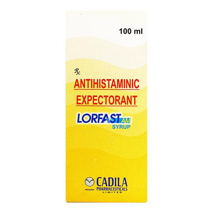 Lorfast AM Syrup 100ml - Global Surgicals